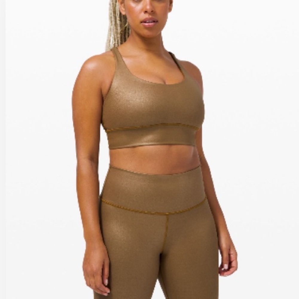 Lululemon Energy Bra longline Shine Limited Edition